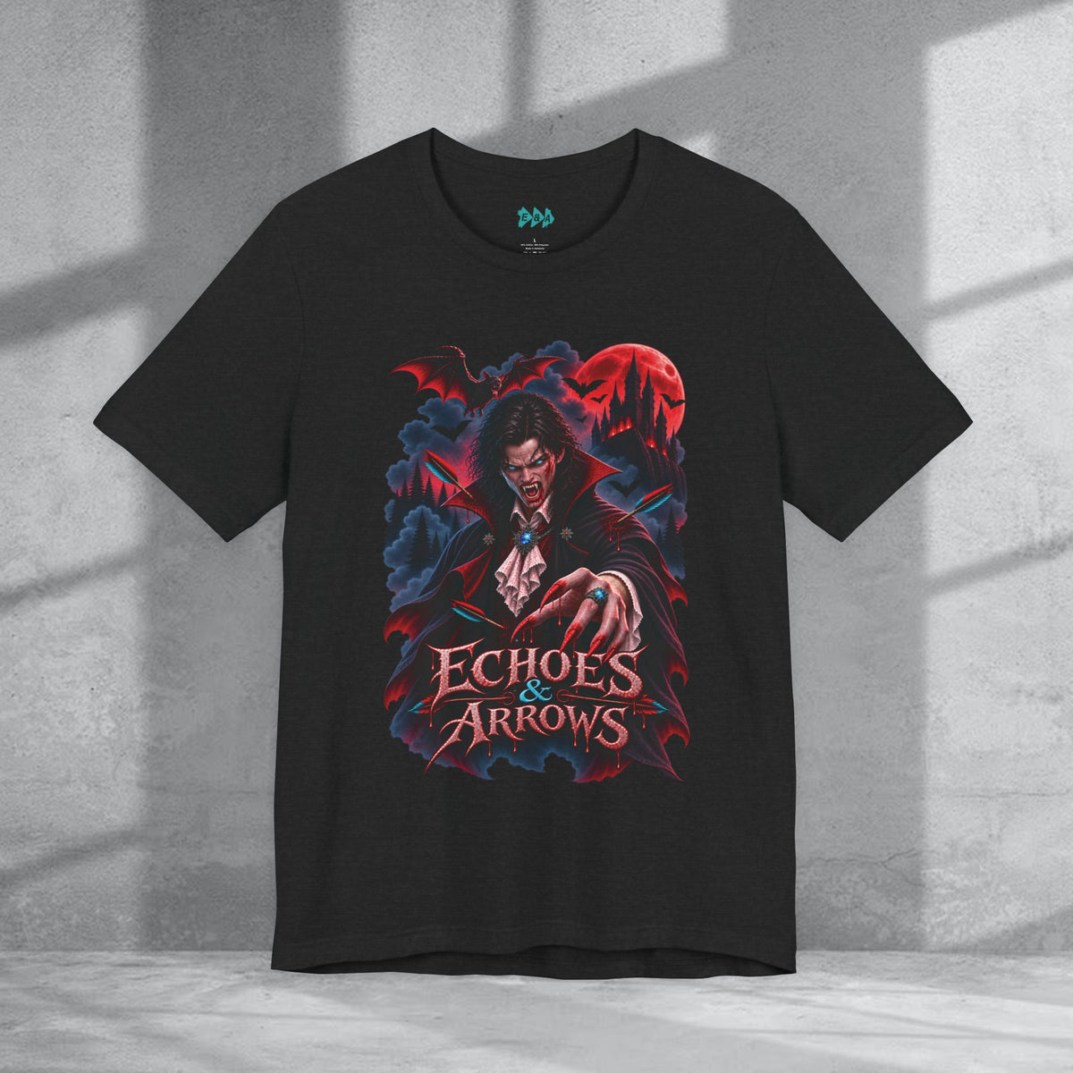 Echoes & Arrows Vampire Graphic Tee