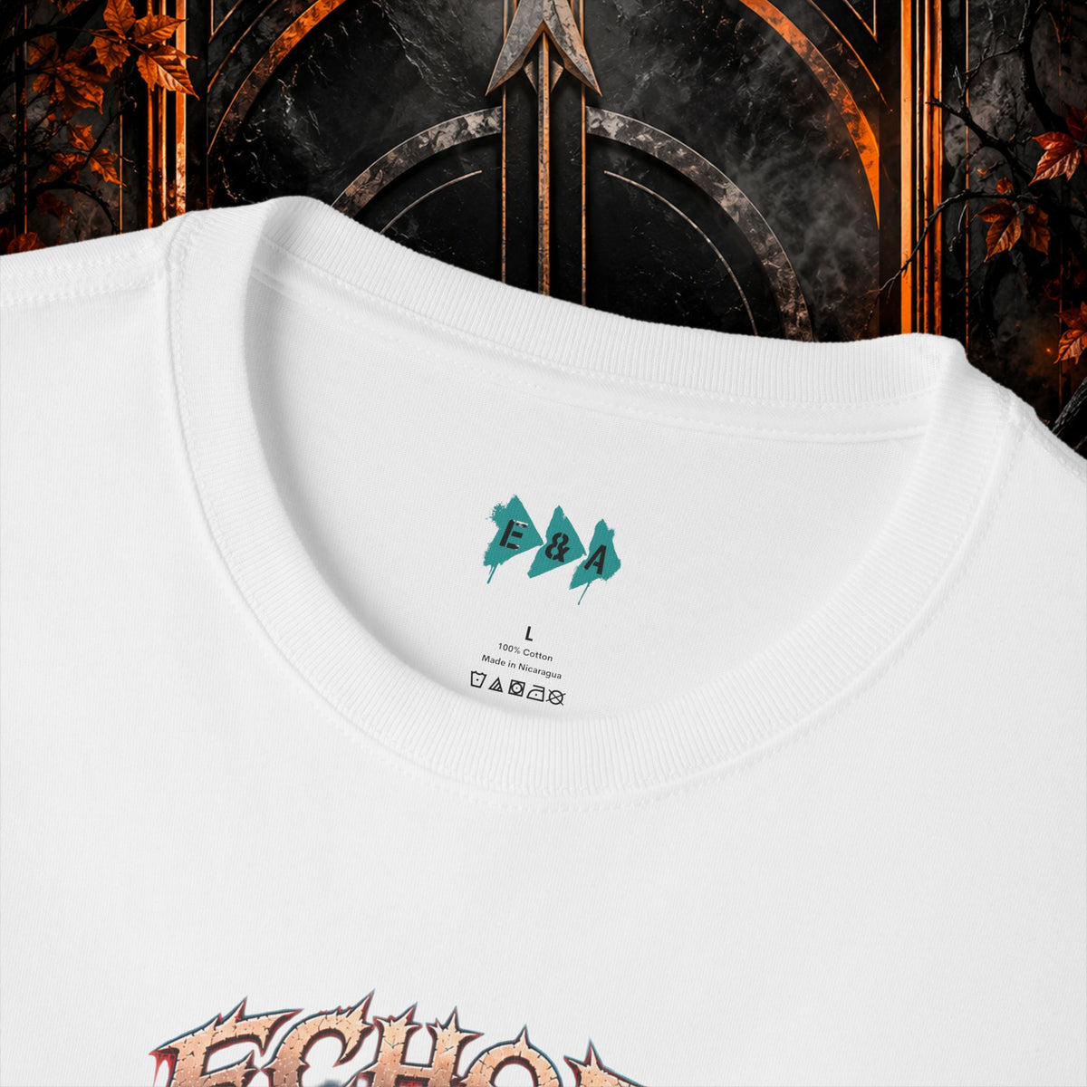 Oversized Boxy Fit -Echoes & Arrows Halloween Witch shirt