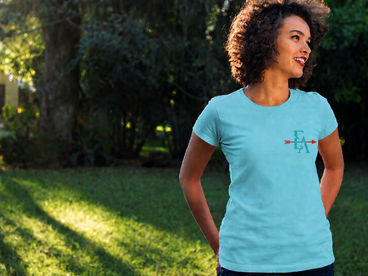 Echoes & Arrows Dreamcatcher Tee — Faith Christian Arrow Graphic T-Shirt