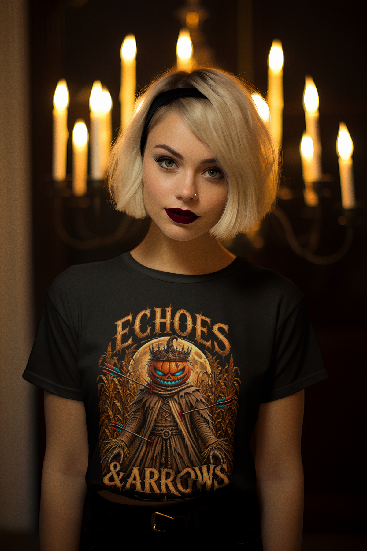 Pumpkin King Tee — Echoes & Arrows Halloween Pumpkin King Shirt