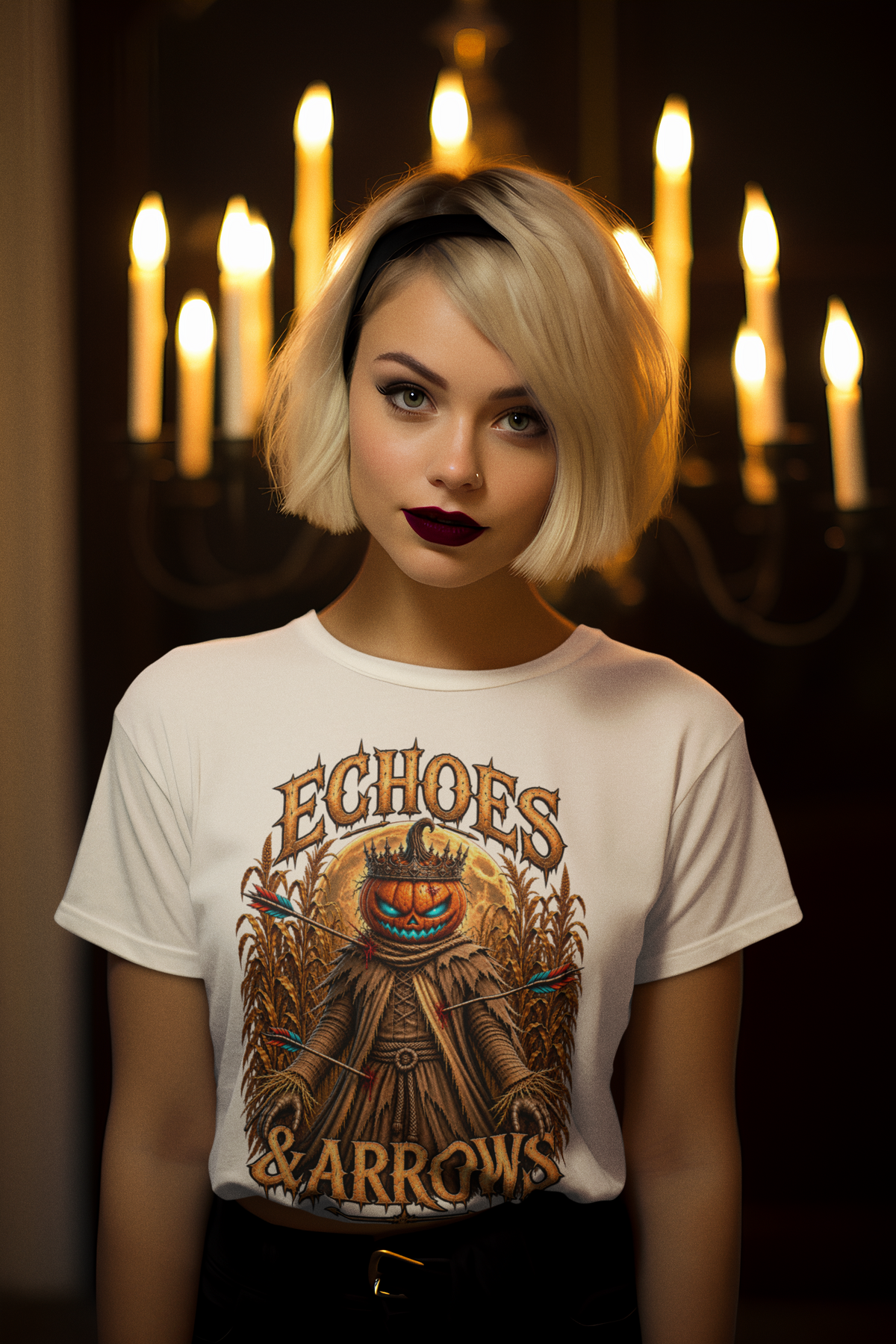 Pumpkin King Tee — Echoes & Arrows Halloween Pumpkin King Shirt