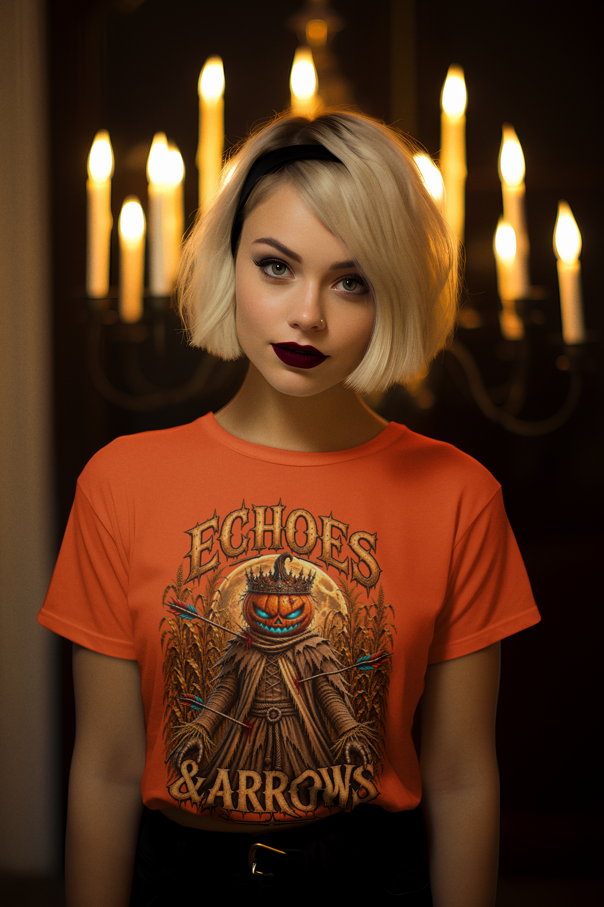 Pumpkin King Tee — Echoes & Arrows Halloween Pumpkin King Shirt