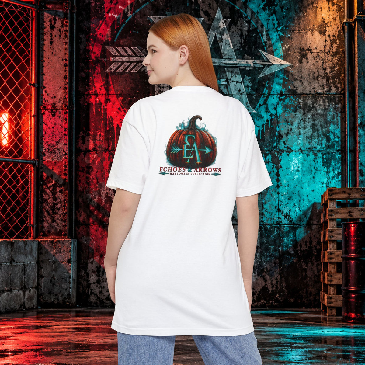 Long Body Fit- Echoes and Arrows Werewolf Shirt