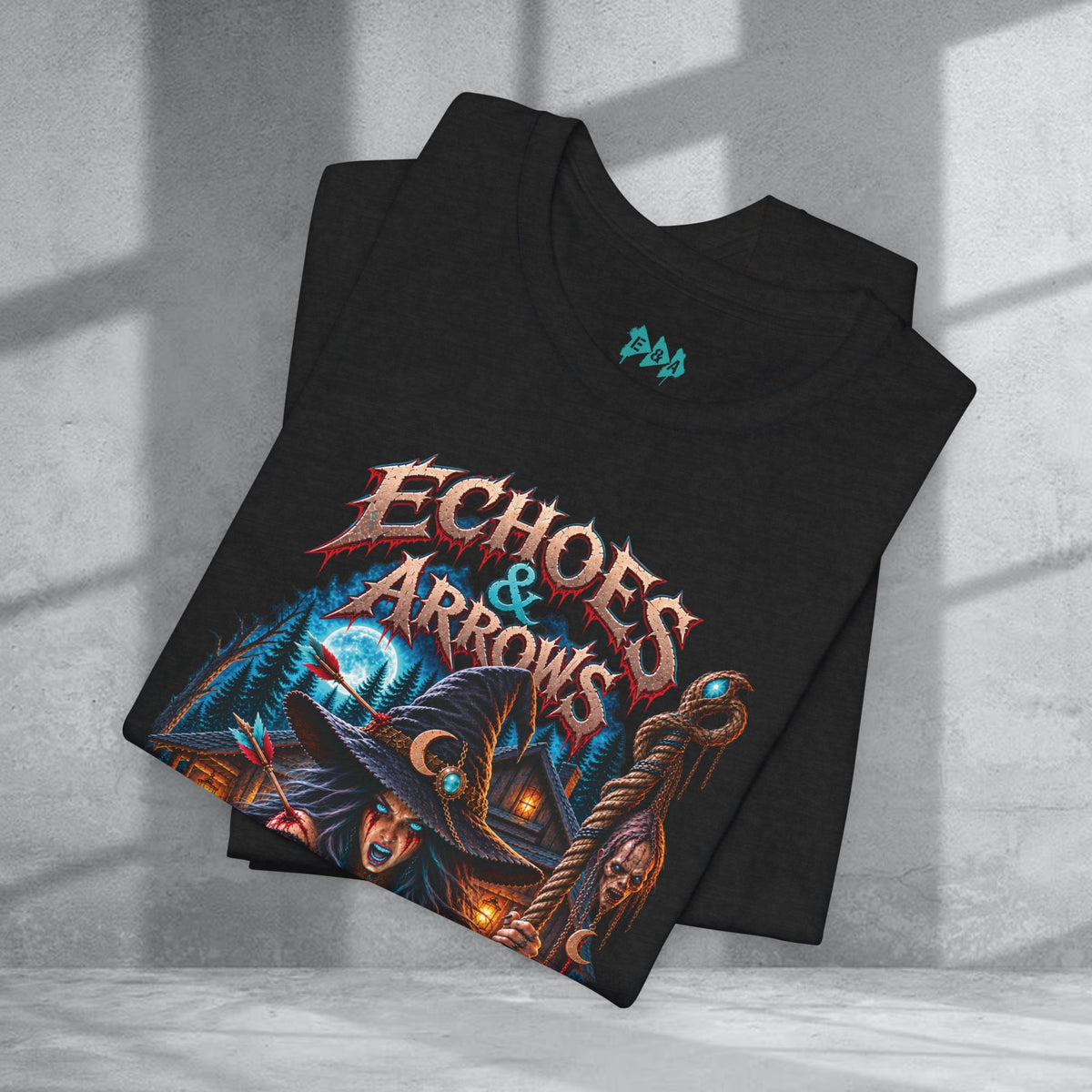 Echoes & Arrows Halloween Witch T-shirt