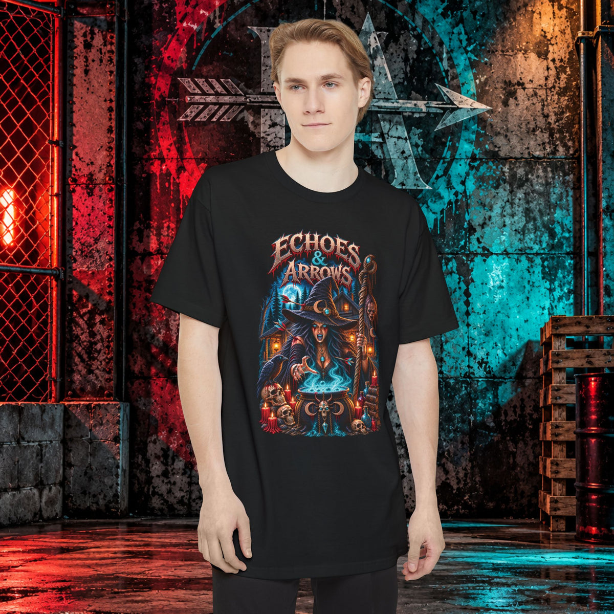 Long Body Fit- Echoes and Arrows Wicked Witch Shirt
