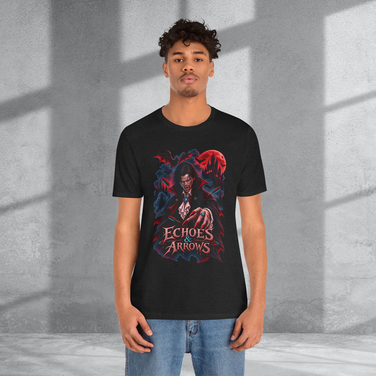 Echoes & Arrows Vampire Graphic Tee