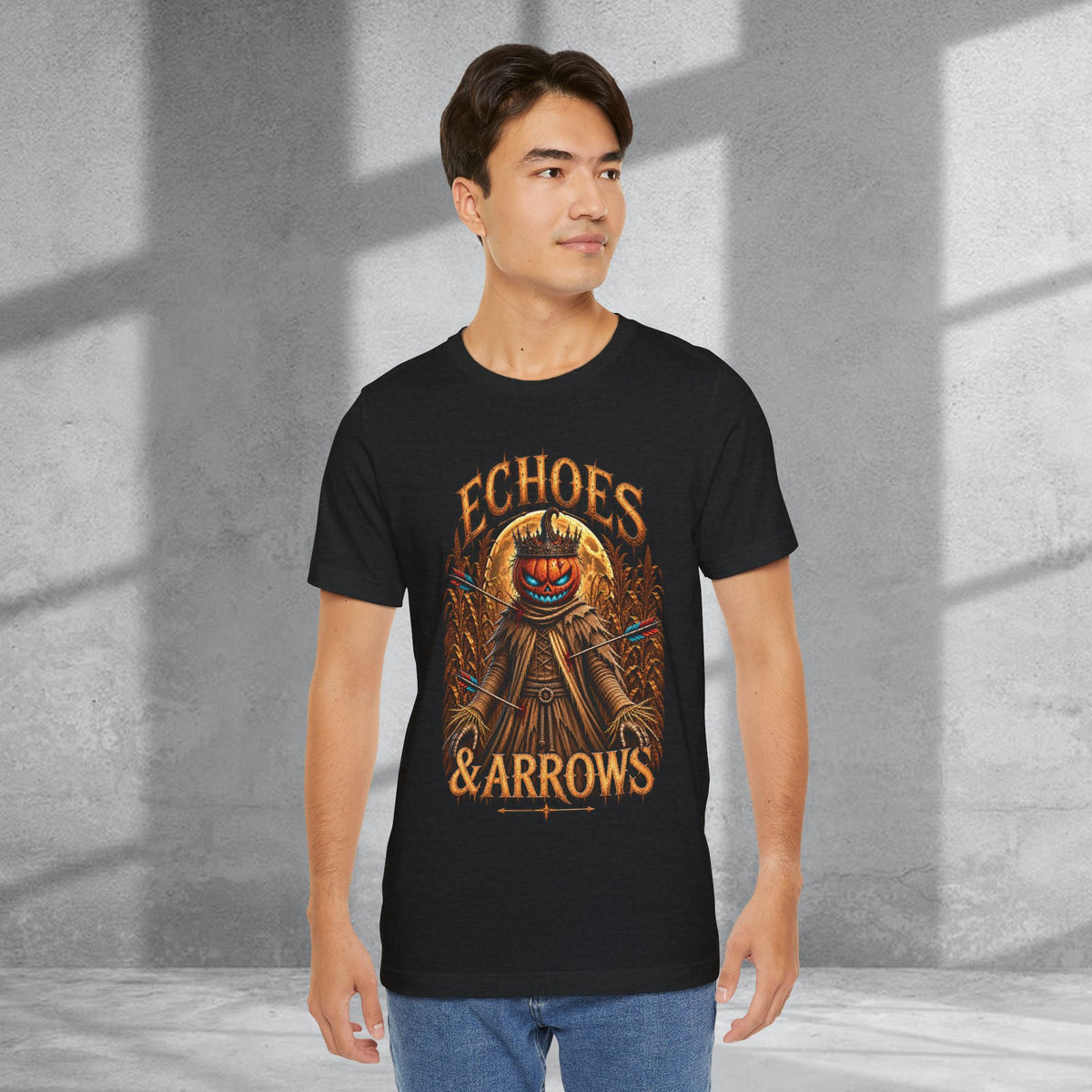 Pumpkin King Tee — Echoes & Arrows Halloween Pumpkin King Shirt