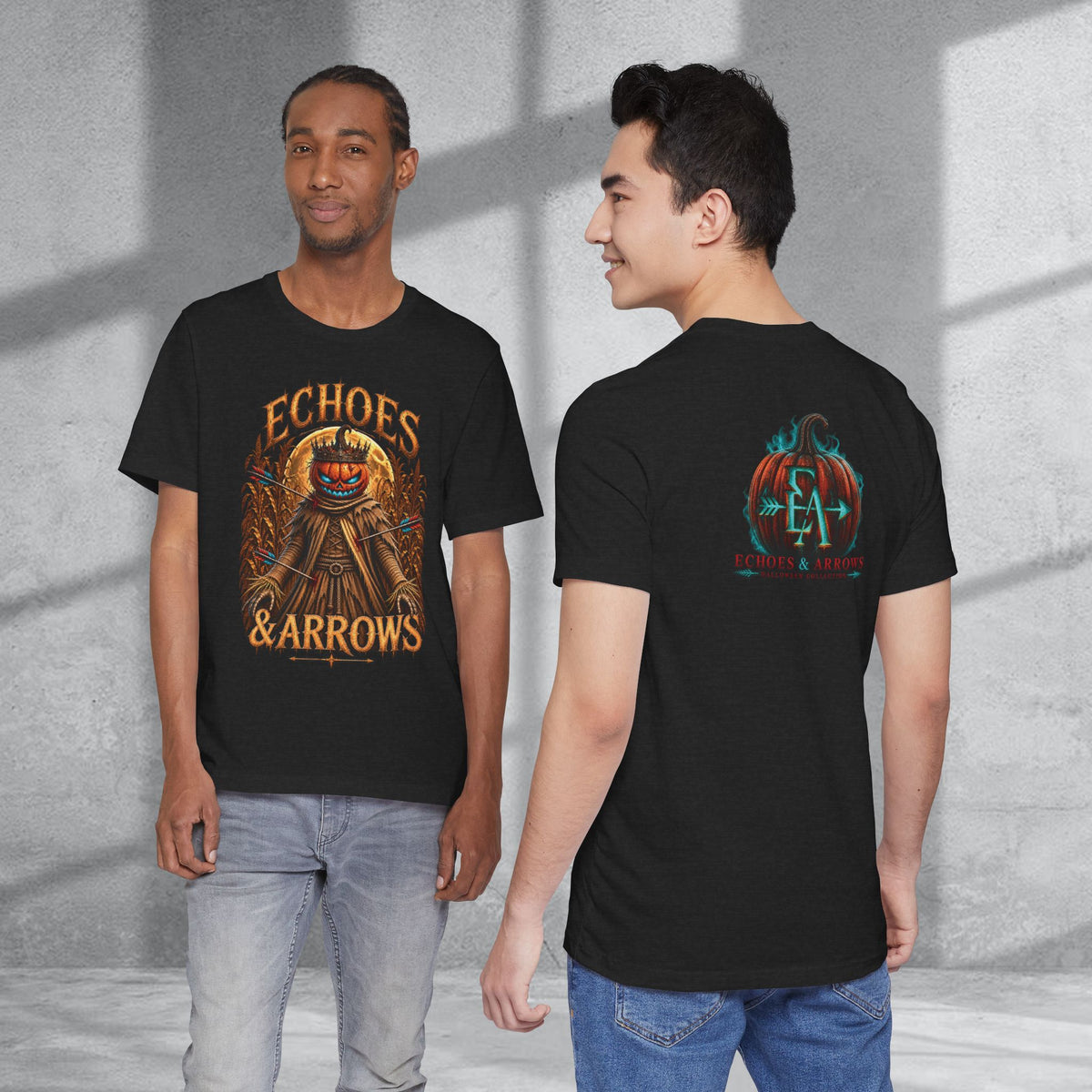 Pumpkin King Tee — Echoes & Arrows Halloween Pumpkin King Shirt