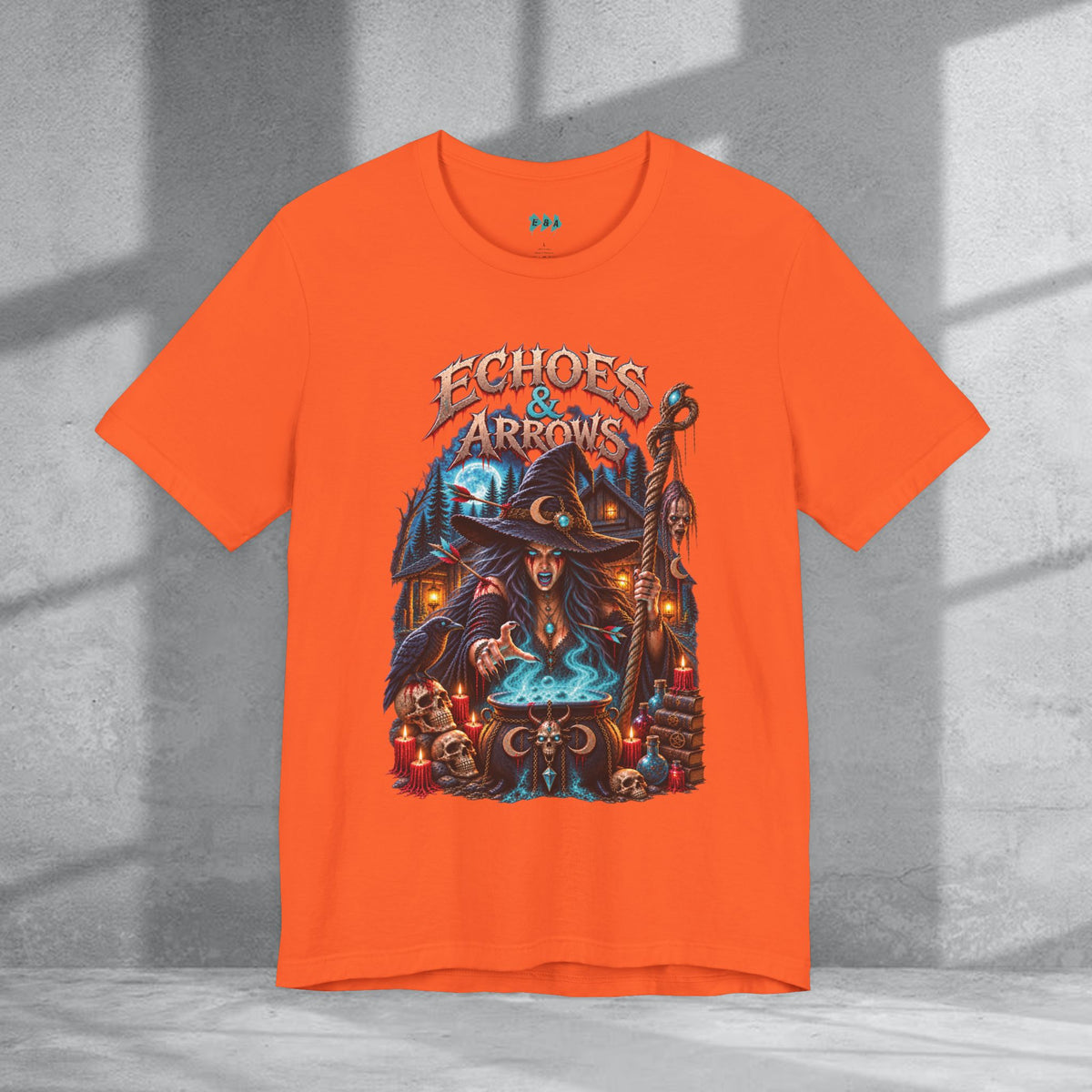 Echoes & Arrows Halloween Witch T-shirt