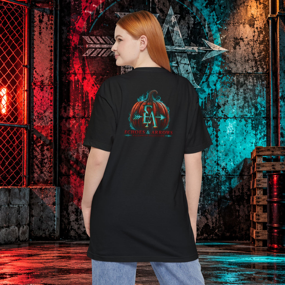Long Body Fit- Echoes and Arrows Werewolf Shirt
